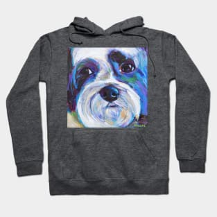 Cute Shih Tzu Portrait Hoodie